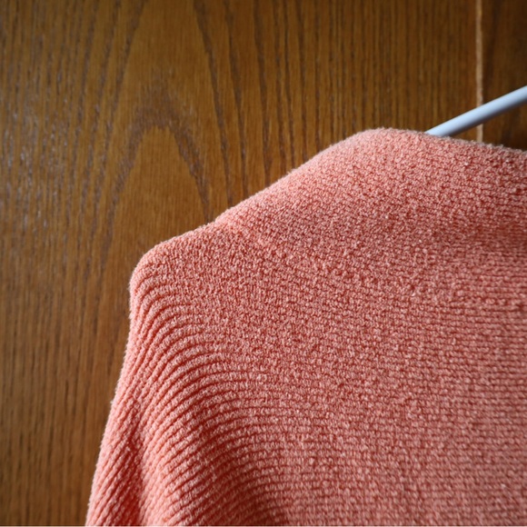 Free People Boho Ottoman Slouchy Tunic Sweater in Tangerine Womens Size Small - Picture 4 of 12